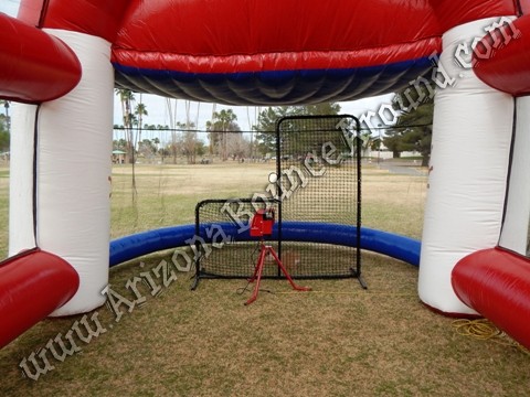 Inflatable batting cage rental Peoria, Arizona
